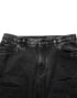 Dolce & Gabbana Black Washed Ripped Loose Cotton Denim Jeans